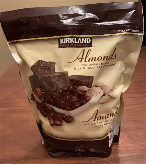 Costco Kirkland Signature Milk Chocolate Covered Almonds Review ...