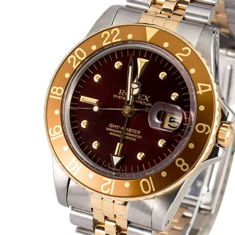 Vintage Rolex GMT-Master 1675 Root Beer TT