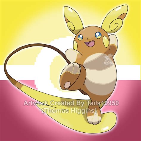 026 - Alolan Raichu by Tails19950 on DeviantArt