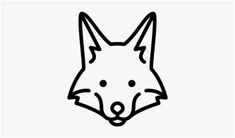 Fox Head Vector - Outline Of A Fox Head Transparent PNG - 400x400 - Free Download on NicePNG