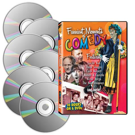 Classic Funniest Moments of Comedy 6-DVD Collection 33937044977 | eBay