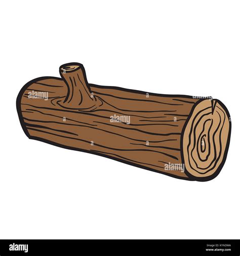 Wooden log Cut Out Stock Images & Pictures - Alamy