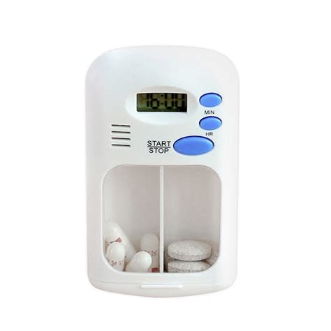 Mini Portable Pill Reminder Drug Alarm Timer Electronic Box Organizer ...