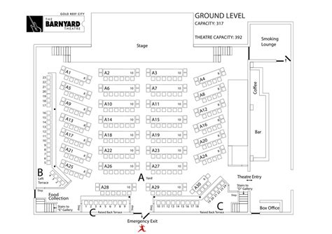 The Barnyard Theatre - Seating