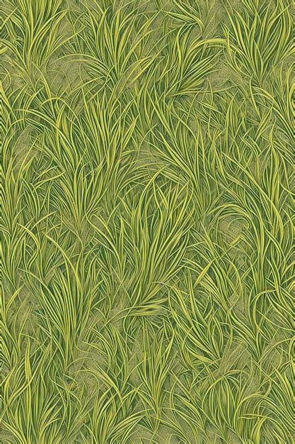 Premium AI Image | grass pattern background