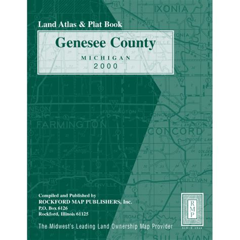 Michigan - Genesee County Plat Map & GIS - Rockford Map Publishers