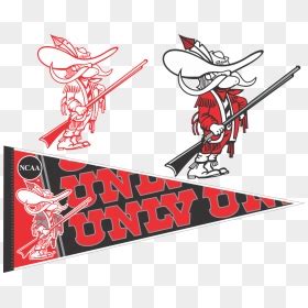 University Of Nevada, Las Vegas Unlv Rebels Football - Graphic Design ...