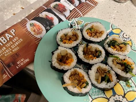 Trader Joe’s Kimbap Review - Microwavable Frozen Goodness! - Gin & Pretzels