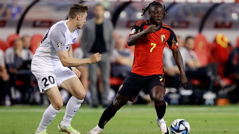 Doku completes 90 minutes in Belgium victory over Estonia