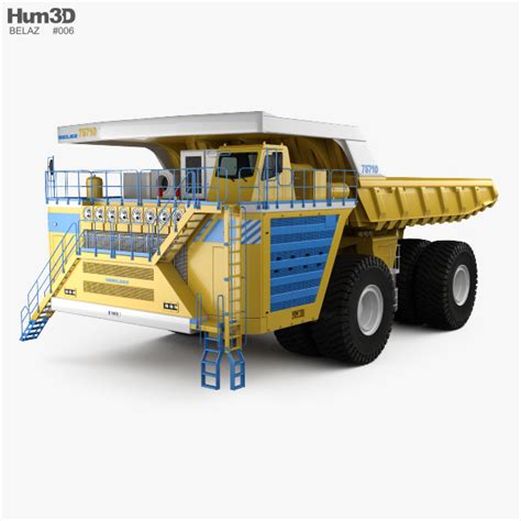 BelAZ 75710 Dump Truck 2013 3D model - Vehicles on Hum3D