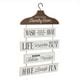 Lessons from The Laundry Room Sign Funny Hanging Wooden Wall Plaque ...