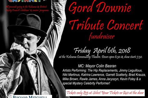 Gord Downie Tribute Concert - GlobalNews Events