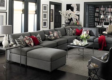 4 Ways to Decorate Around Your Charcoal Sofa - Maria Killam | White ...