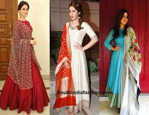11 Ways to Style Anarkali Suit For Diwali Parties – South India Fashion