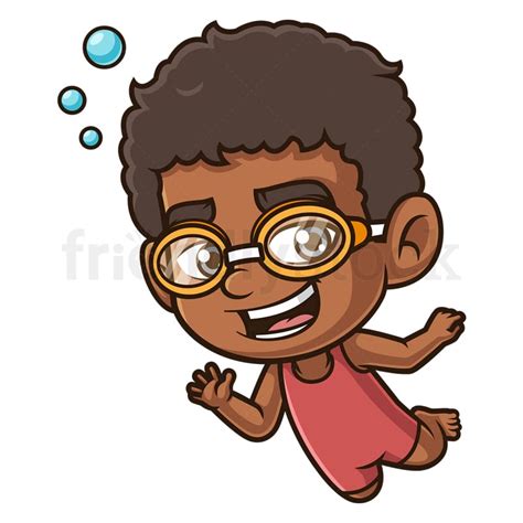 Swimming Boy Clipart Png