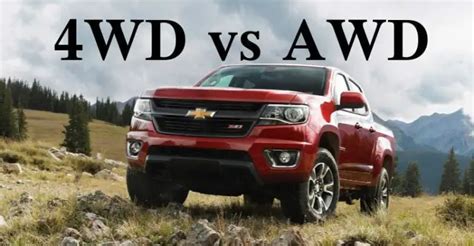 5 Differences Between AWD and 4WD - Comparison Table