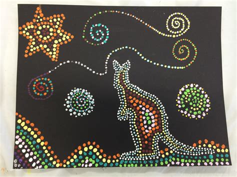 Kathy's Art Project Ideas: Aboriginal Dot Art Lesson