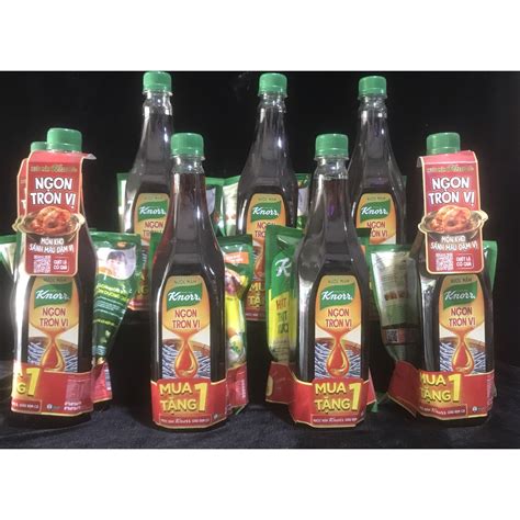 Nước mắm ngon tròn vị Knorr 750ml tặng kèm | Shopee Việt Nam