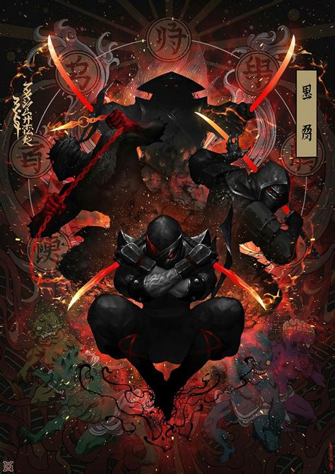 Pin by Vince Kukahiko on Ninjas, Warriors & Such | Ninja art, Samurai ...