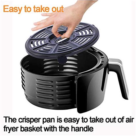 8.2 inch Air Fryer Replacement Crisper Plate For Ninja Air Fryer Ninja Foodi Pressure,Grill Pan ...