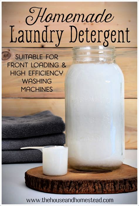 Homemade Laundry Detergent Recipe - The House & Homestead