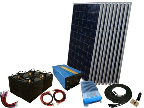 48V - Off Grid Solar Kits with Batteries - Sunshine Solar