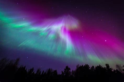 Aurores Boréales ... sur la Finlande