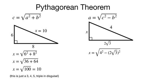 Quick Review: Pythagorean Theorem - YouTube