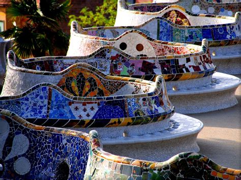 Sit on the most comfortable bench in the world | Gaudi barcelona, Gaudi ...