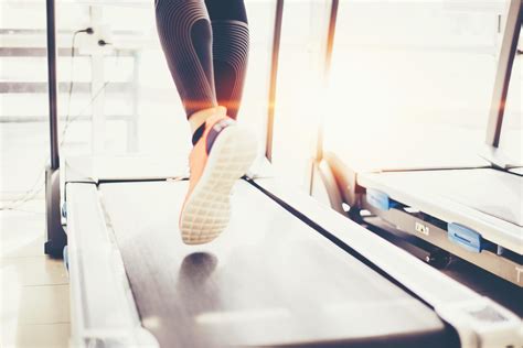 Jogging on the treadmill 3462167 Stock Photo at Vecteezy