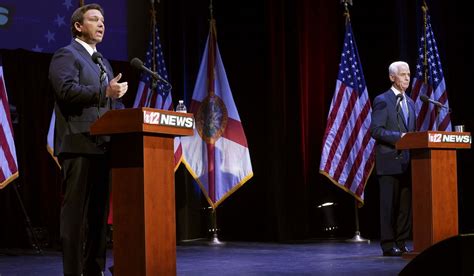 Charlie Crist claws at front-runner Ron DeSantis in only gubernatorial debate - Washington Times