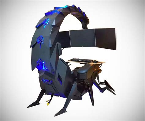 Zero-Gravity Gaming Chair Nestles You Into a Giant Scorpion | Designs & Ideas on Dornob