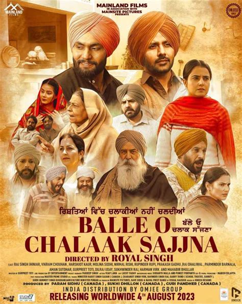 Download Balle O Chalaak Sajjna (2023) Punjabi CHTV WEB-DL 480p | 720p | 1080p Filmyzilla - FilmyFly