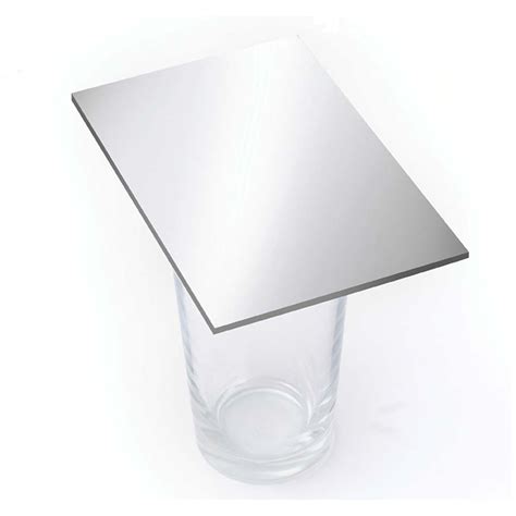 Mirrored Acrylic 3mm Sheet - Silver 1200 x 600mm | Mirror Acrylic ...