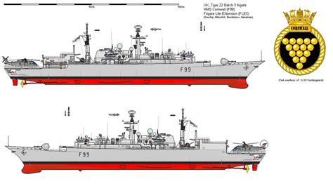 Type 22 frigate HMS Cornwall FLEX by dave-llamaman on DeviantArt