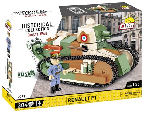 COBI Renault FT Tank: Set #2991 — buildCOBI.com Cobi Building Sets