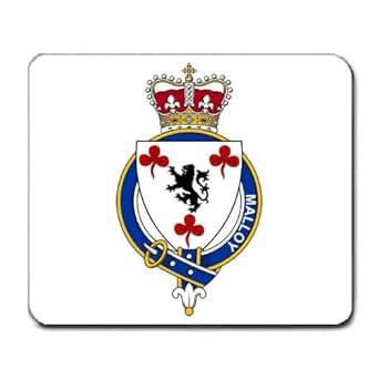 Amazon.com : Malloy or Molloy Ireland Family Crest Coat of Arms Mouse ...