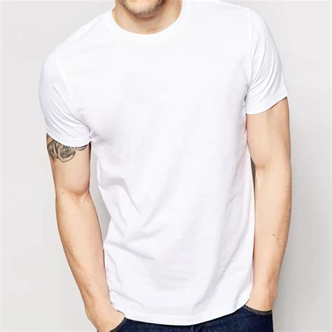 Wholesale Euro Size Solid T Shirts Men Cotton Blank Man T Shirt O Neck ...