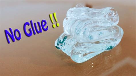 NEW NO GLUE SLIME 💦 Testing NO GLUE NO DISH SOAP SLIME Recipe - YouTube