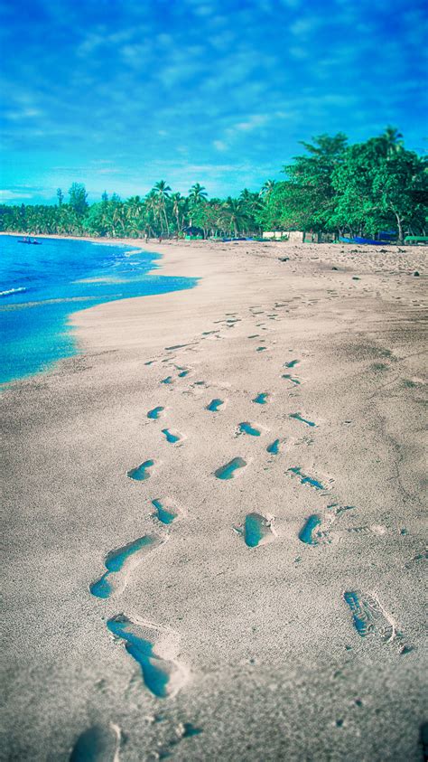 Free stock photo of footsteps, sand beach, summer