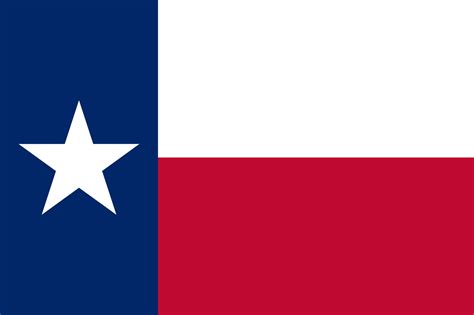 Texas flag vector - country flags