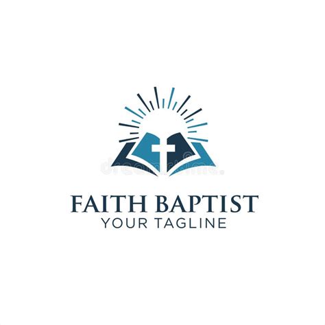 Faith Baptist Logo. Baptist Church Symbol Icon Isolated on White ...