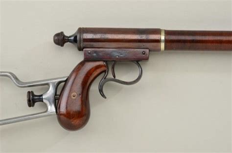 Antique cane gun marked “E. Mayer” with detachable shoulder stock circa 1870-1890’s, approx 11mm s