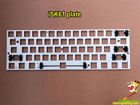 iSK61 plate with stabilizer - Custom mechanical keyboards shop online store, group buy