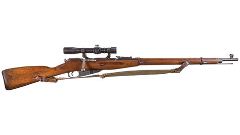 Izhevsk 91/30 Mosin-Nagant Sniper Rifle with PEM Scope | Rock Island ...