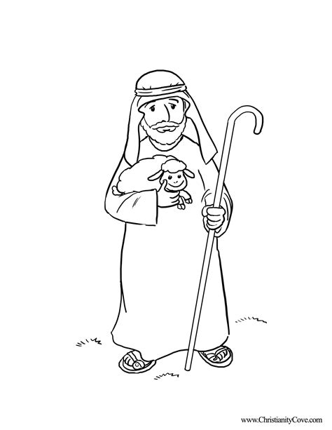 Find Peace and Comfort with The Lord Is My Shepherd Coloring Pages