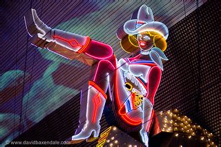 Cowgirl Las Vegas | The famous neon sign of the Cowgirl from… | Flickr