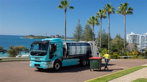 SHH KEEP IT QUIET WILL YA! - VOLVO TRIALS ELECTRIC GARBAGE TRUCK ON SUNSHINE COAST | Truck & Bus ...