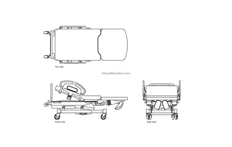 Delivery Bed - Free CAD Drawings