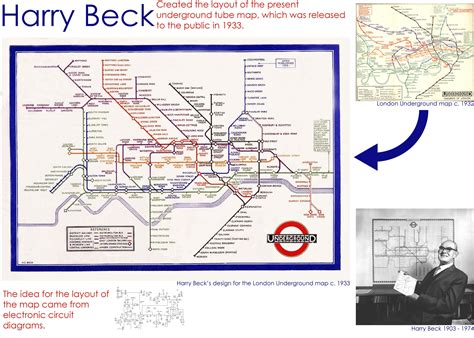 Harry Beck | London underground map, Harry beck, Teaching